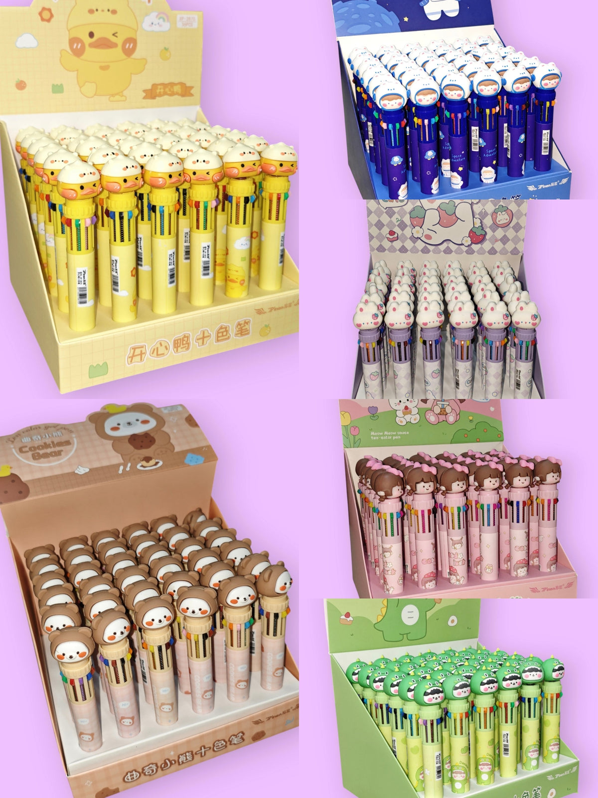 LAPICERO 10 COLOR XP-2875