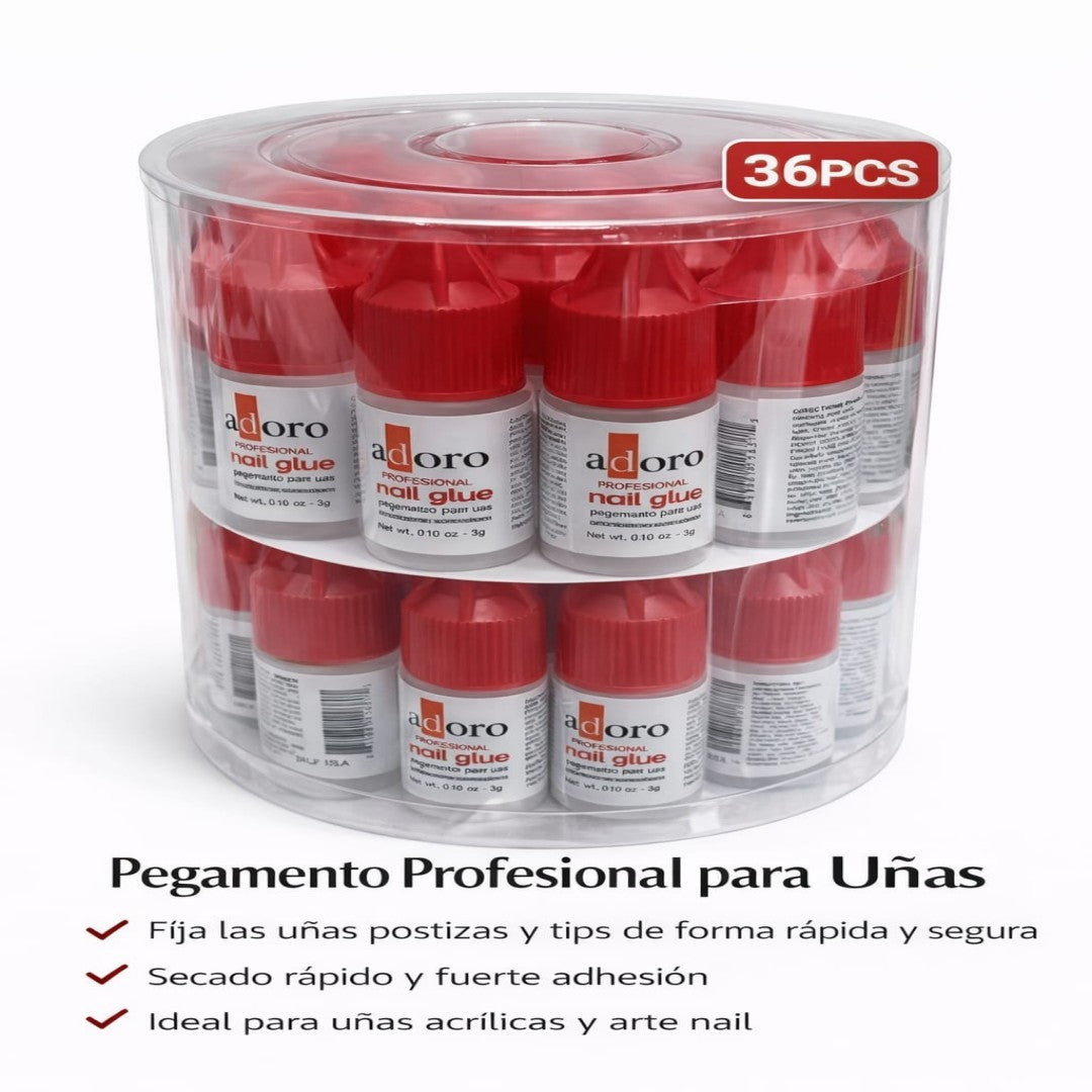 GOMA UNAS 3G 36PCS ADOR FB4003