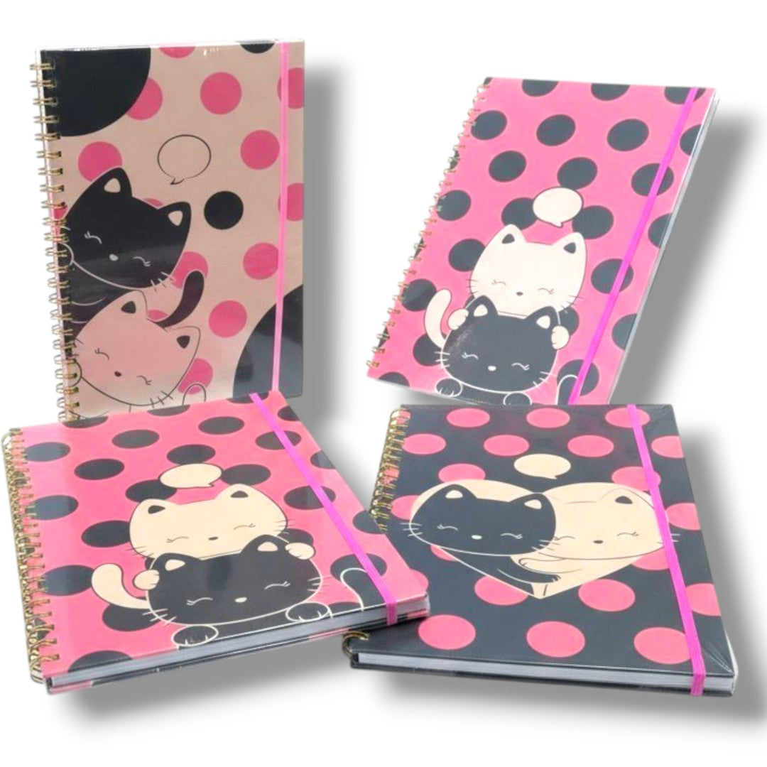 CUADERNO RESORTE A4 TAPA DURA 21556-10A4