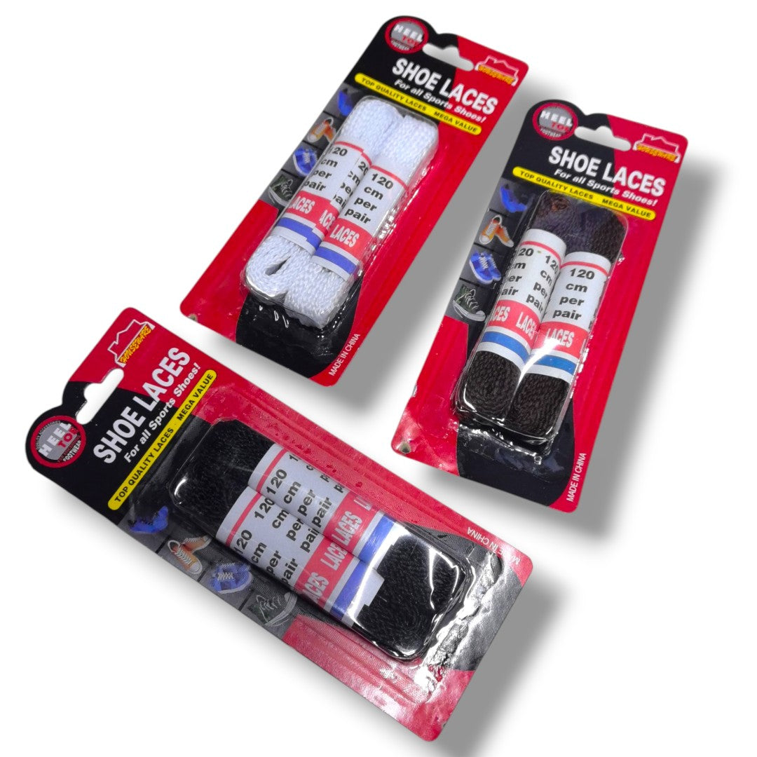 SET CORDONES ZAPATO 120CM 2PAR PLANO