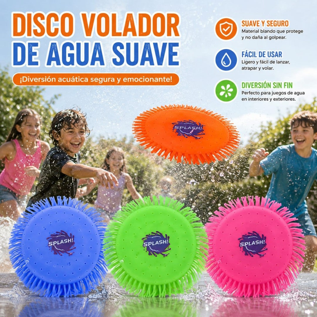 DISCO VOLADOR PELUDA P/PISCINA