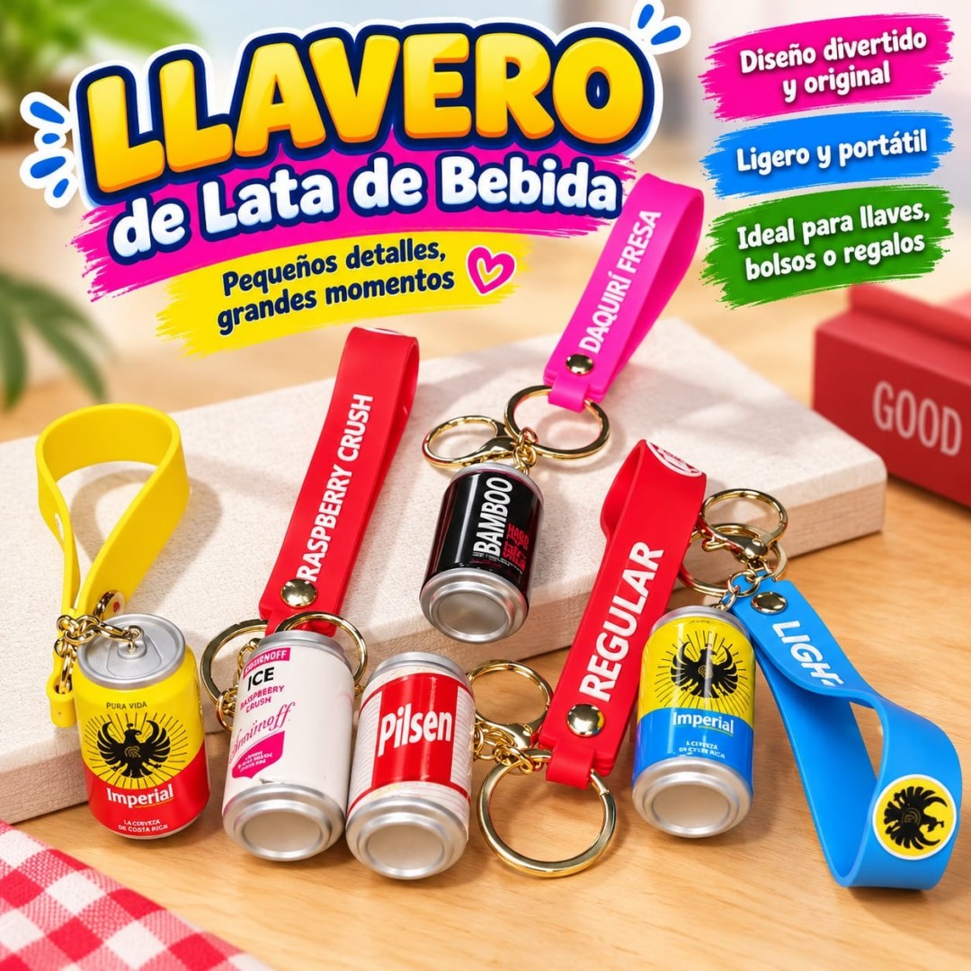 LLAVERO TIPO LATA