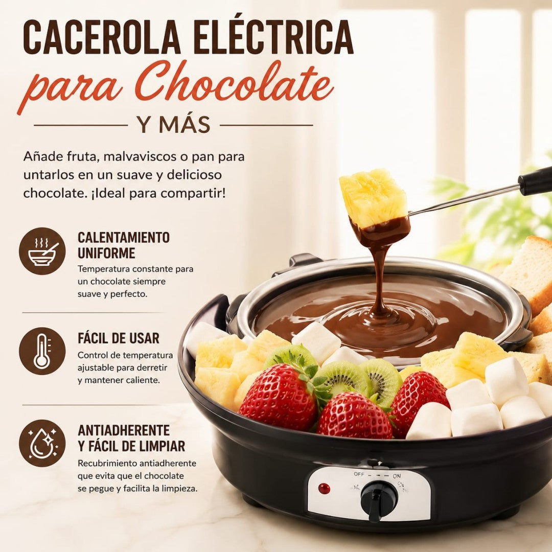 FONDUE DE CHOCOLATE ELECTRICO