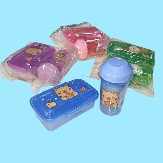 SET RECIPIENTE CON VASOS CAPIBARA 9041