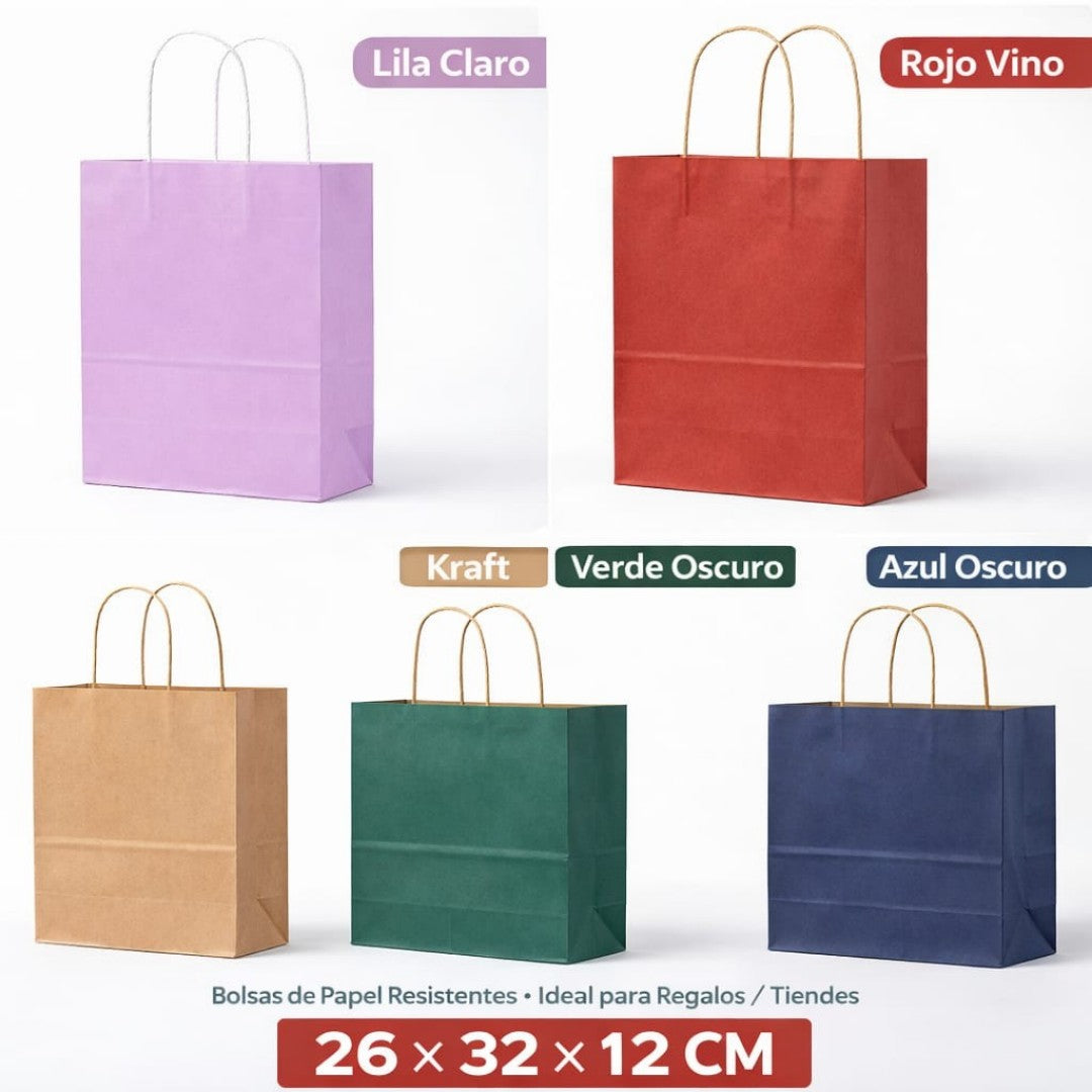 BOLSA REGALO PAPEL GDE LT-206L 26*32*12