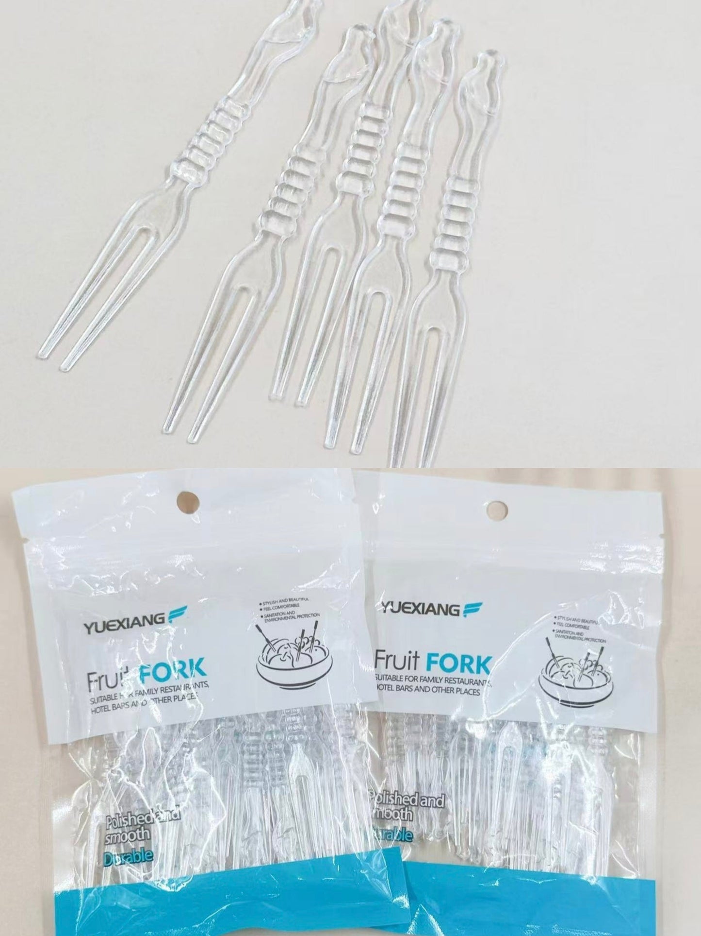 DENEDOR P/ FRUTAS 30PCS TRANSPARETE