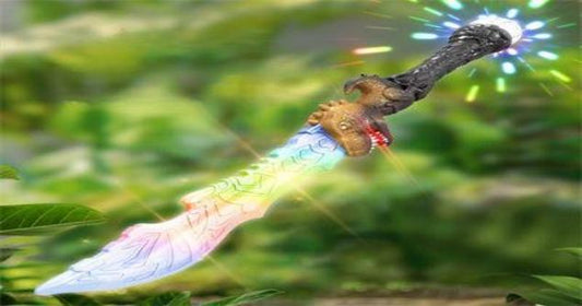 ESPADA LUZ DINOSAURIO 215