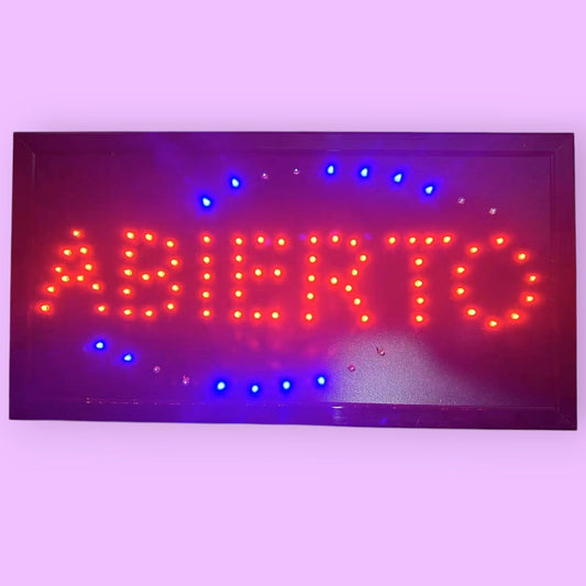 ROTULOS LED ABIERTO B