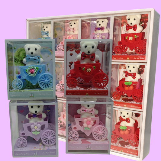 FLOR COCHE OSO M-140-143