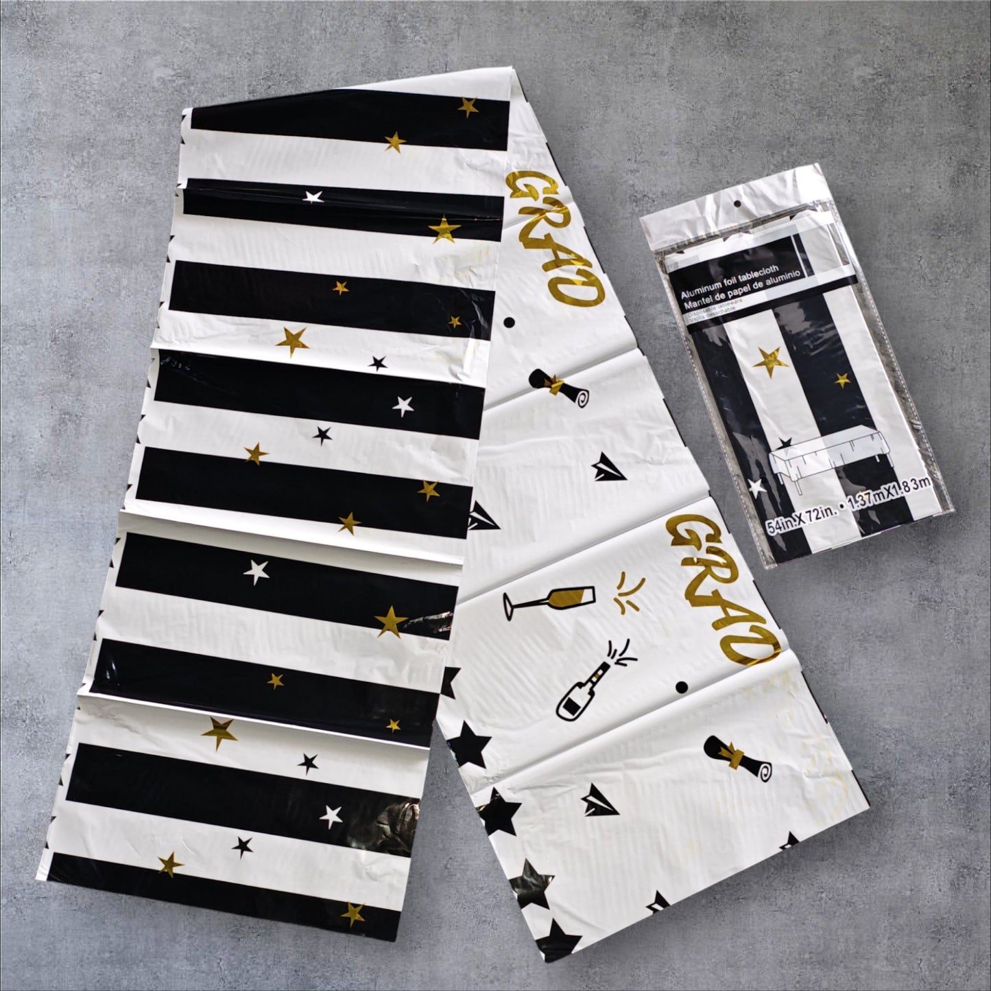 MANTEL FIESTA GRADUACION 137*183