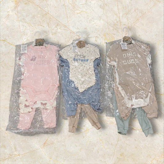 JUEGO ROPA P/BEBE 4PCS HZ