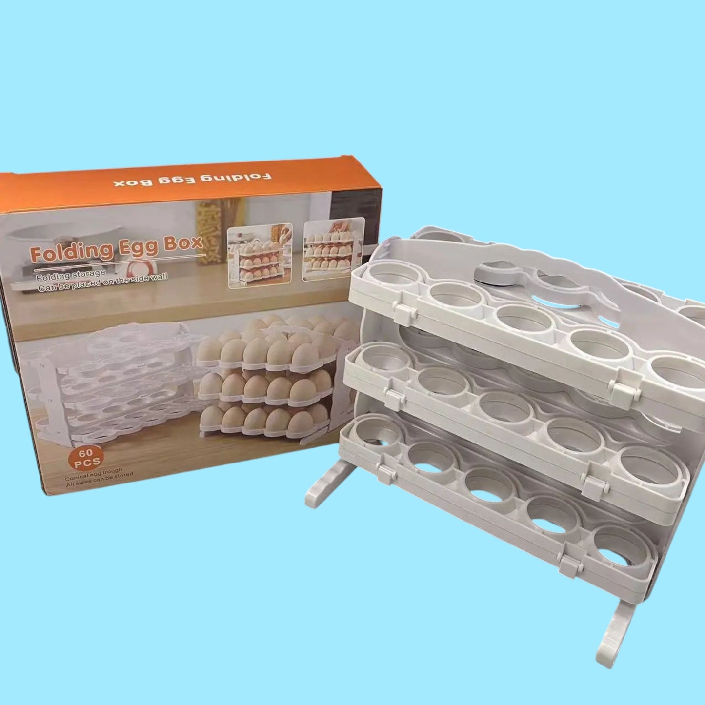 ORGANIZADOR DE 60 HUEVO