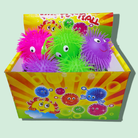 BOLA PELUDA LUZ GDE 75G