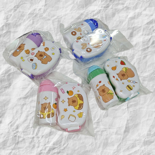 SET RECIPIENTE CON VASO CAPIBARA 2503