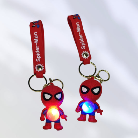 LLAVERO CON LUZ HOMBRE ARANA