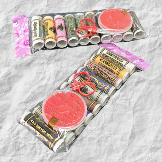 SET HILO 12PCS+AGUJA+TIJERA 846