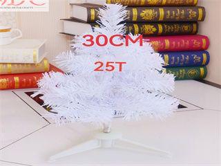 ARBOL NAVIDAD BLANCA 30CM
