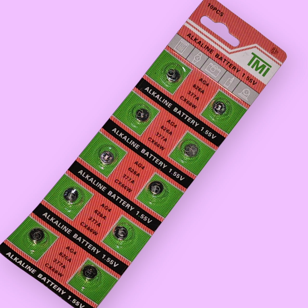 BATERIA RELOJ AG4 10PCS