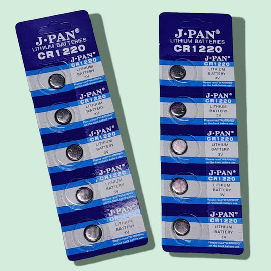 BATERIA RELOJ CR1220 5PCS
