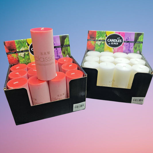 CANDELA CILINDRO 5*12