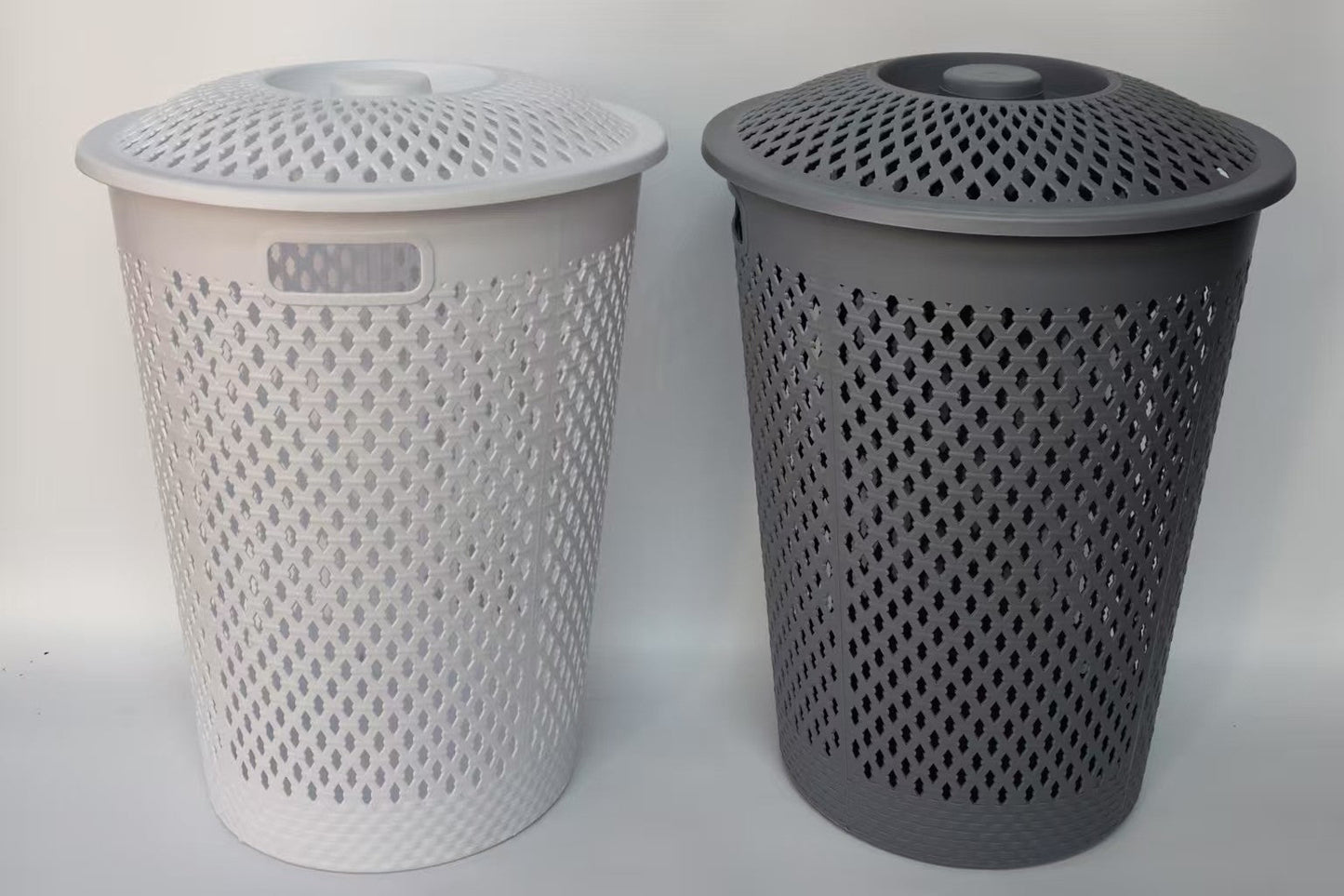 CANASTA CON TAPA PVC YF-0027