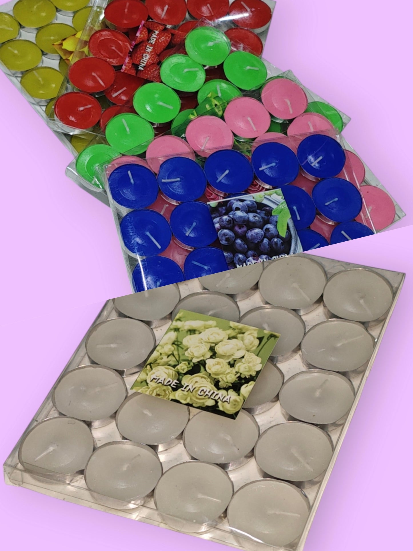 CANDELA ALUMINIO 20PCS