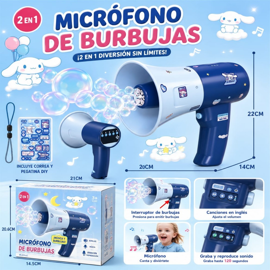 MEGAFONO BURBUJA 44324F