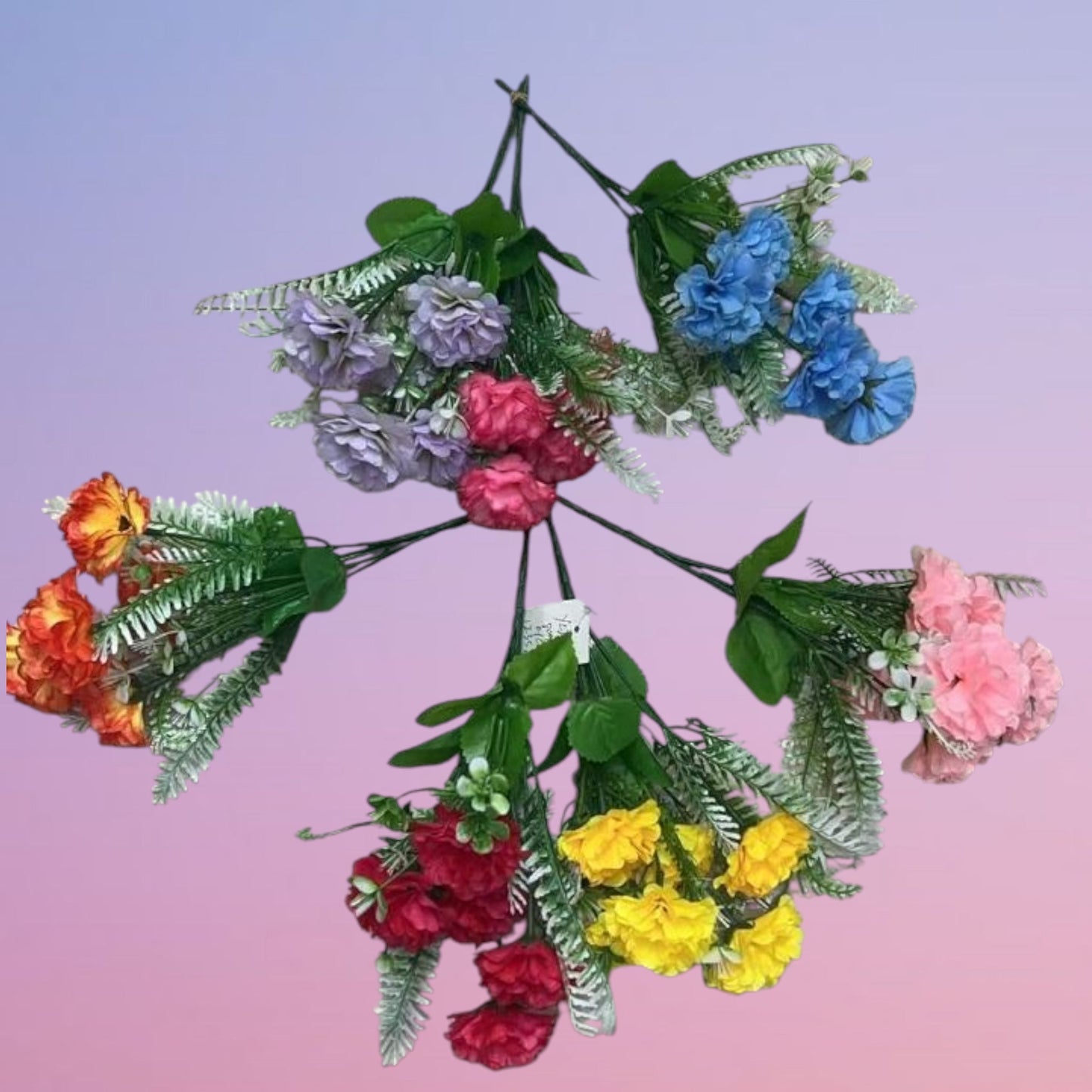 FLOR CLAVEL 5RAMO YL24729