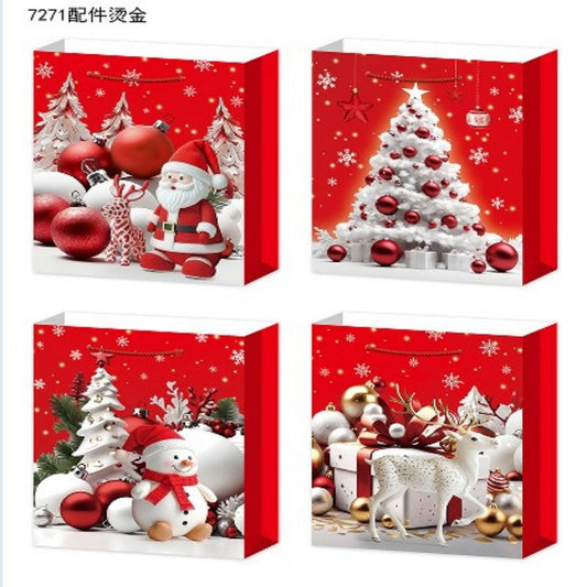 BOLSA REGALO NAVID M 32*26CM 7271