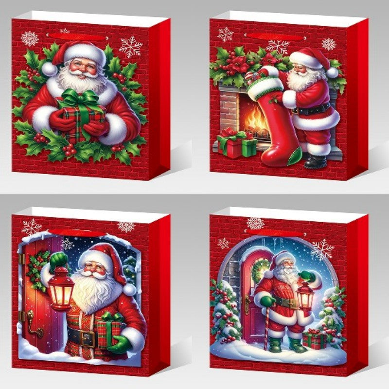 BOLSA REGALO NAVID L 40*30CM 1453