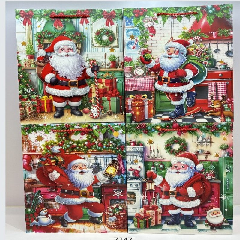 BOLSA REGALO NAVID XL 40*55CM 7247