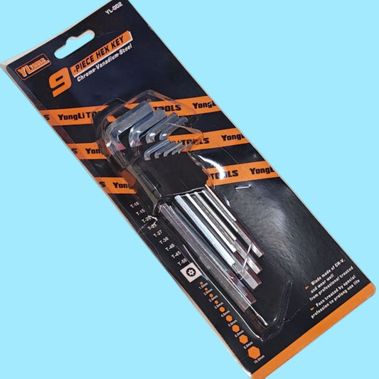 SET LLAVE ALLEN 9 PCS MED