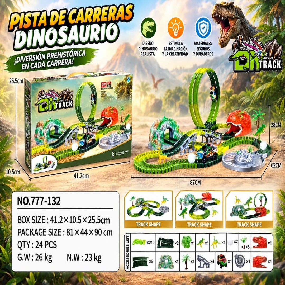 PISTA DINOSAURIO  777-132