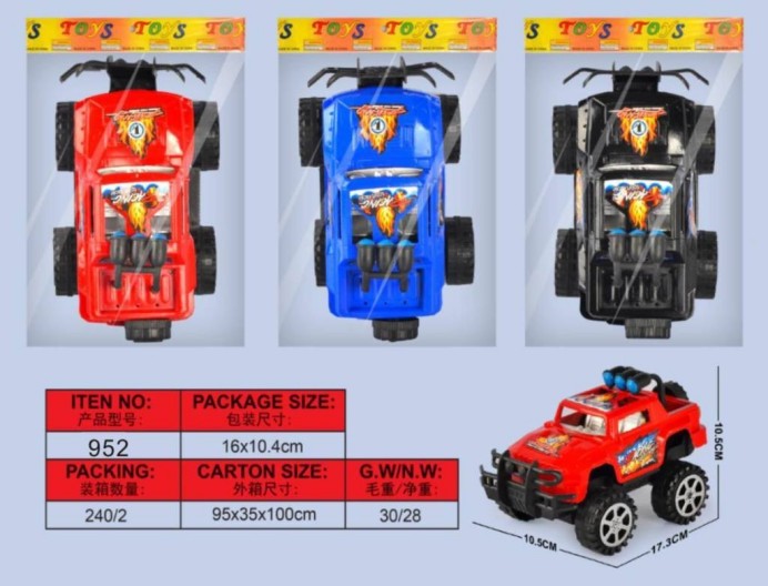 CARRO FRICCION 952