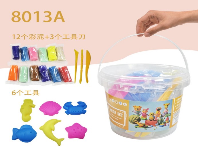 BALDE PLASTILINA 22PCS 8013A