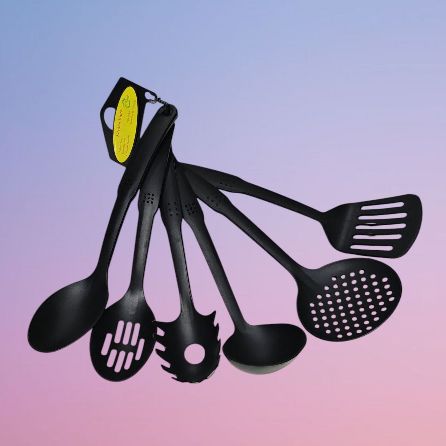 JUEGO DE ESPATULA CUCHARA COCINA 6PCS JH-17