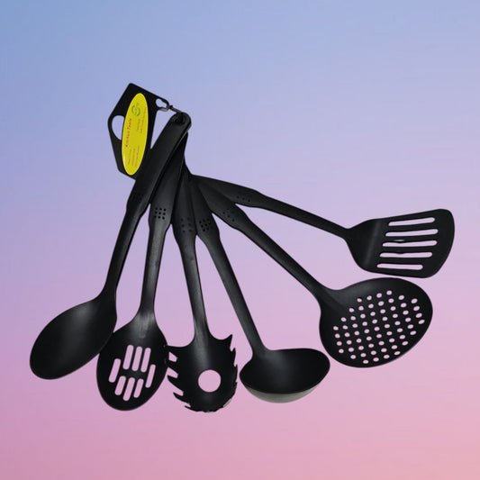 JUEGO DE ESPATULA CUCHARA COCINA 6PCS JH-17