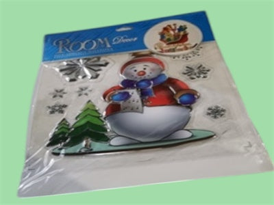 STICKER NAVIDAD P/VIDRIO FY1-002