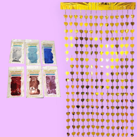 CORTINA PARA FIESTA BRILLO B 100*200