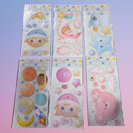 STICKER PARED INFANTIL WA