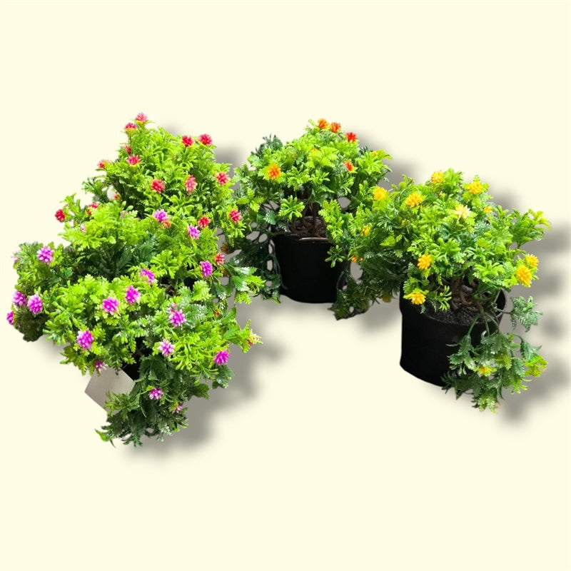 PLANTA ARTIFICIAL EN MACETA FLOR