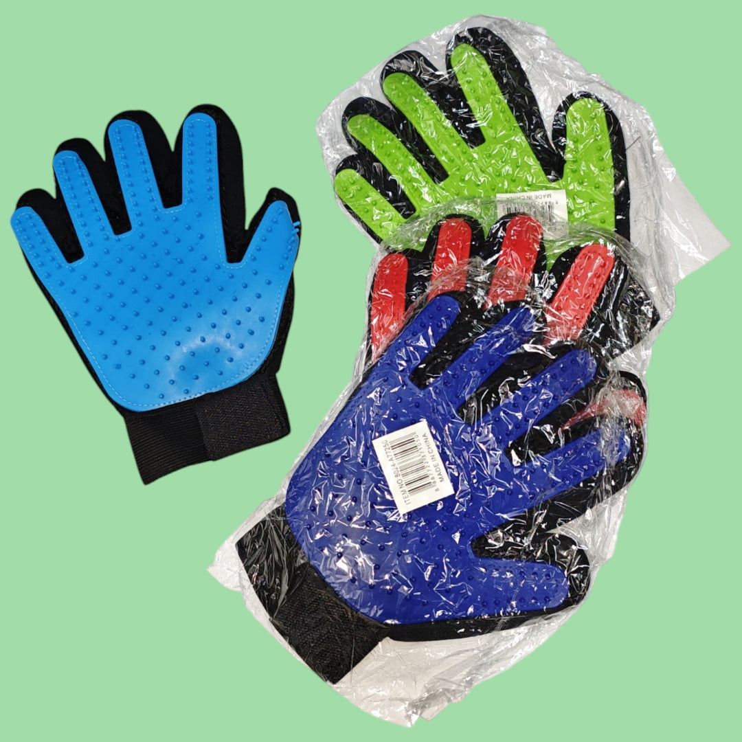 GUANTES CEPILLO PARA MASCOTAS