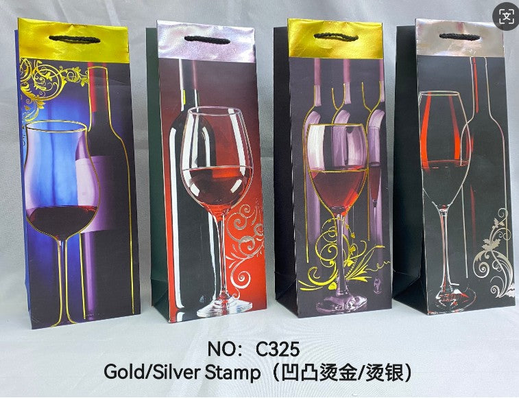 BOLSA REGALO VINO C165