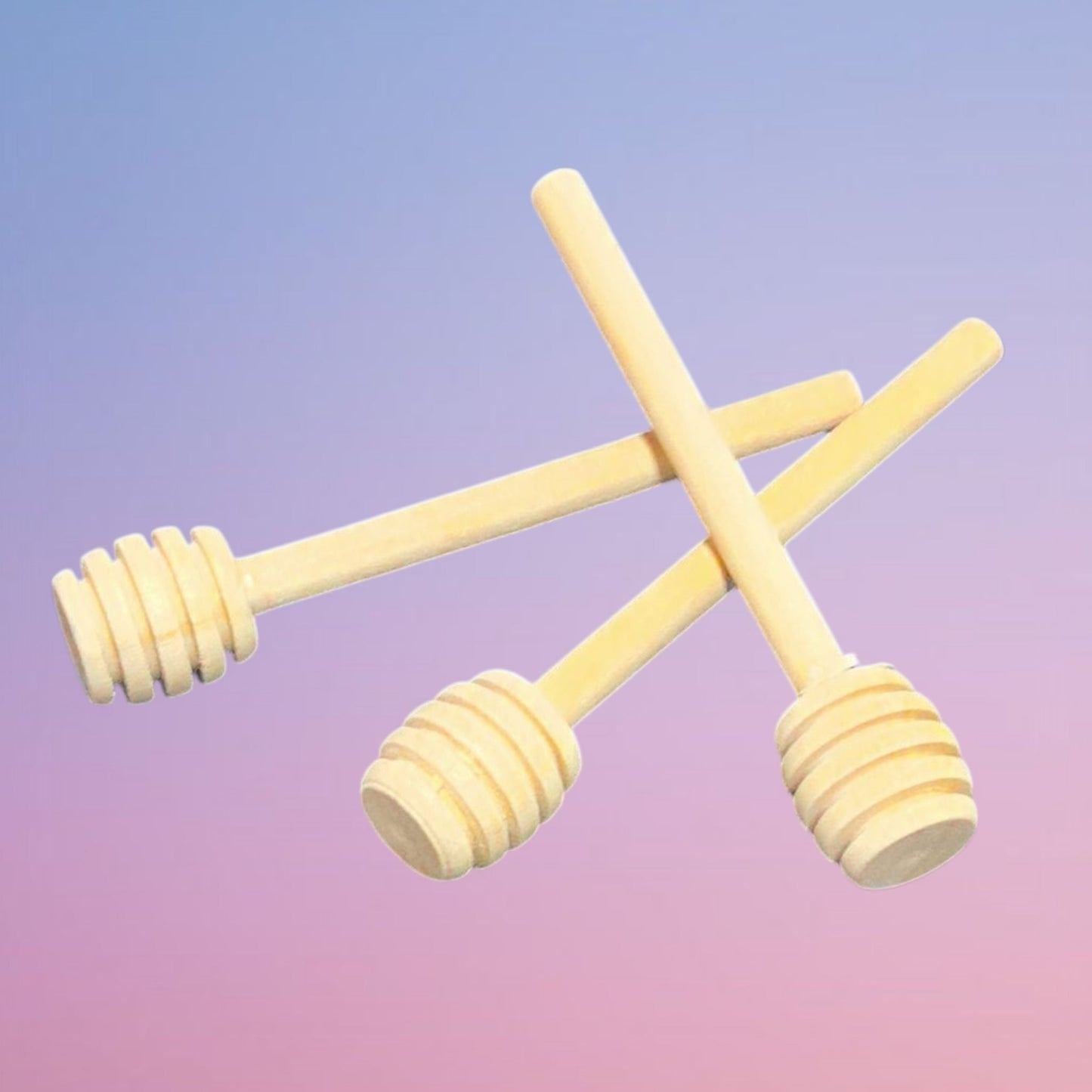 PALETA DE MIEL DE MADERA 3PCS 9CM