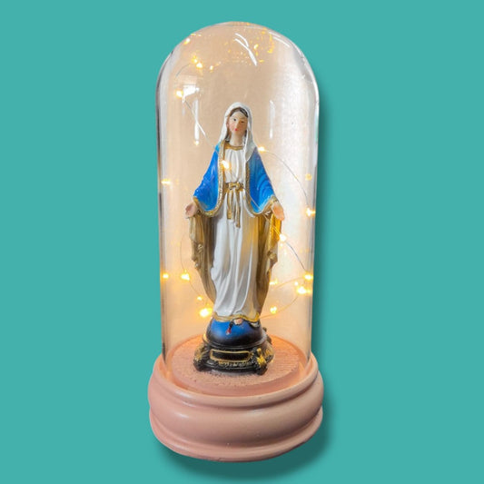 ADORNO MARIA CON LUZ FRASCO