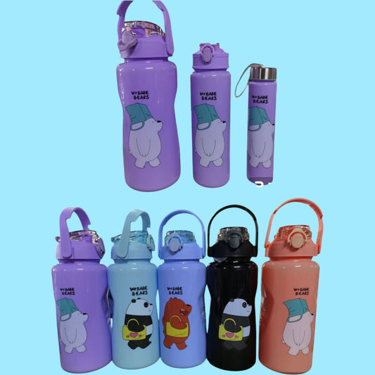 BOTELLA OSO 3PCS 2000ML+900ML+300ML
