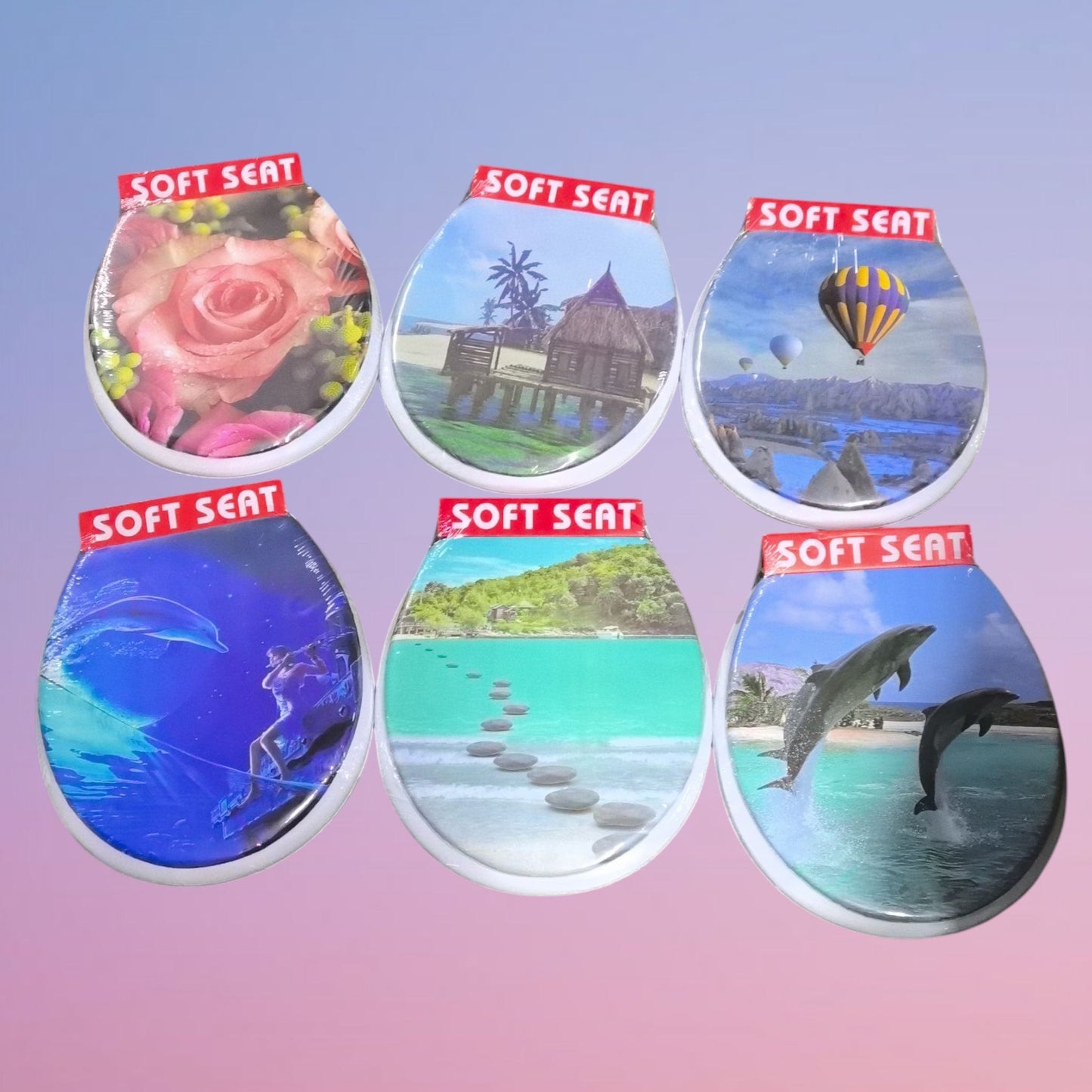 TAPA INODORO DISENO SUAVE 17PUL