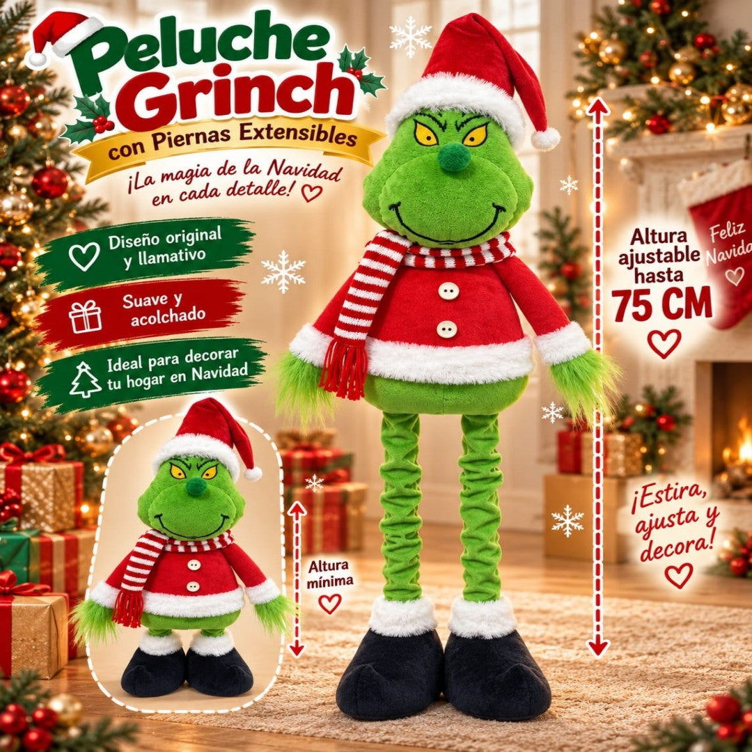 MUNECO GRINCH EXTENSIBLE 75CM