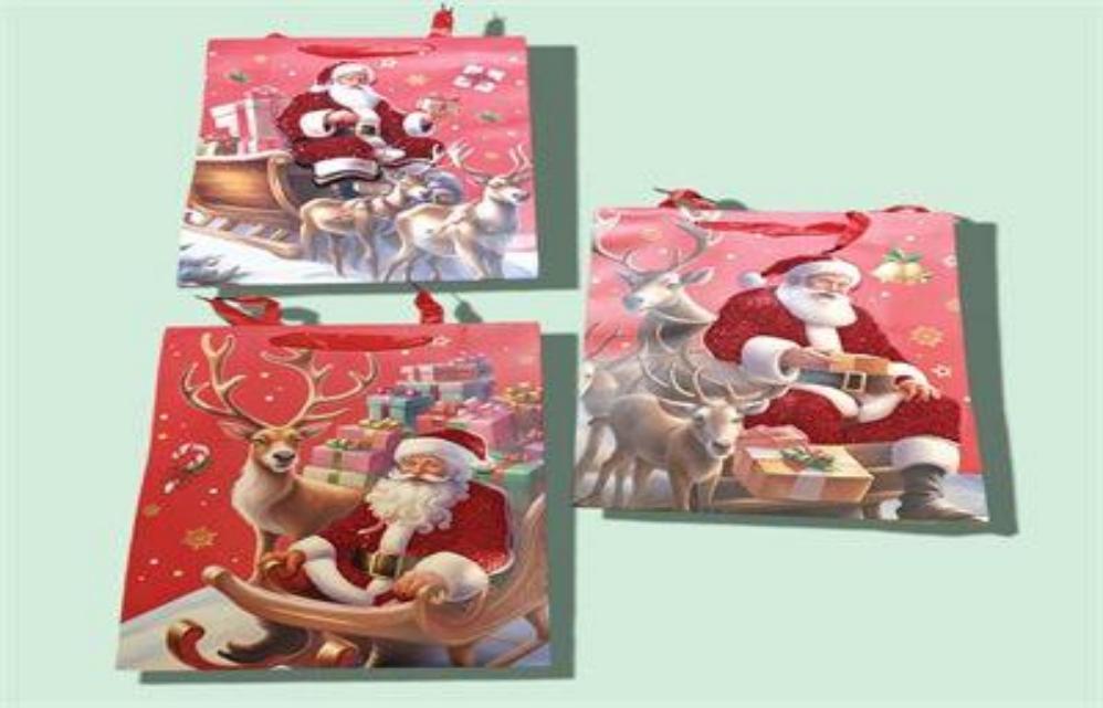 BOLSA REGALO NAVID L 30*40CM 8967L