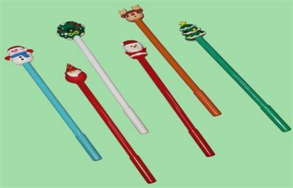 BOLIGRAFO GEL HULE NAVIDENO